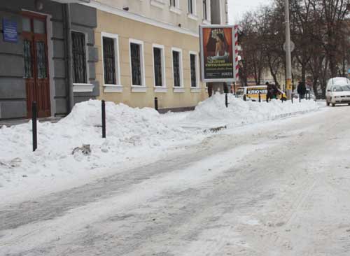 Ожеледиця: міський травмпункт переповнений 