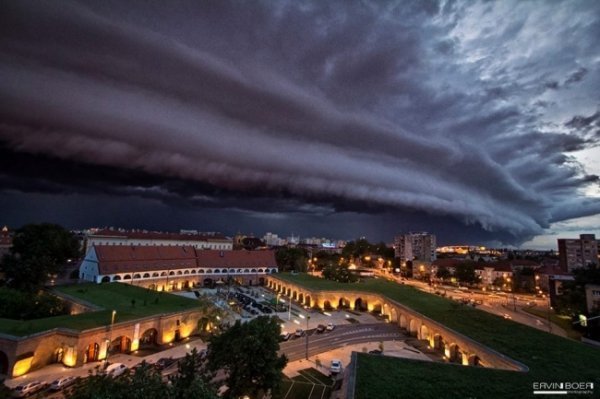 Туман над містом Тімішоара, Румунія, фотограф Ervin Boer